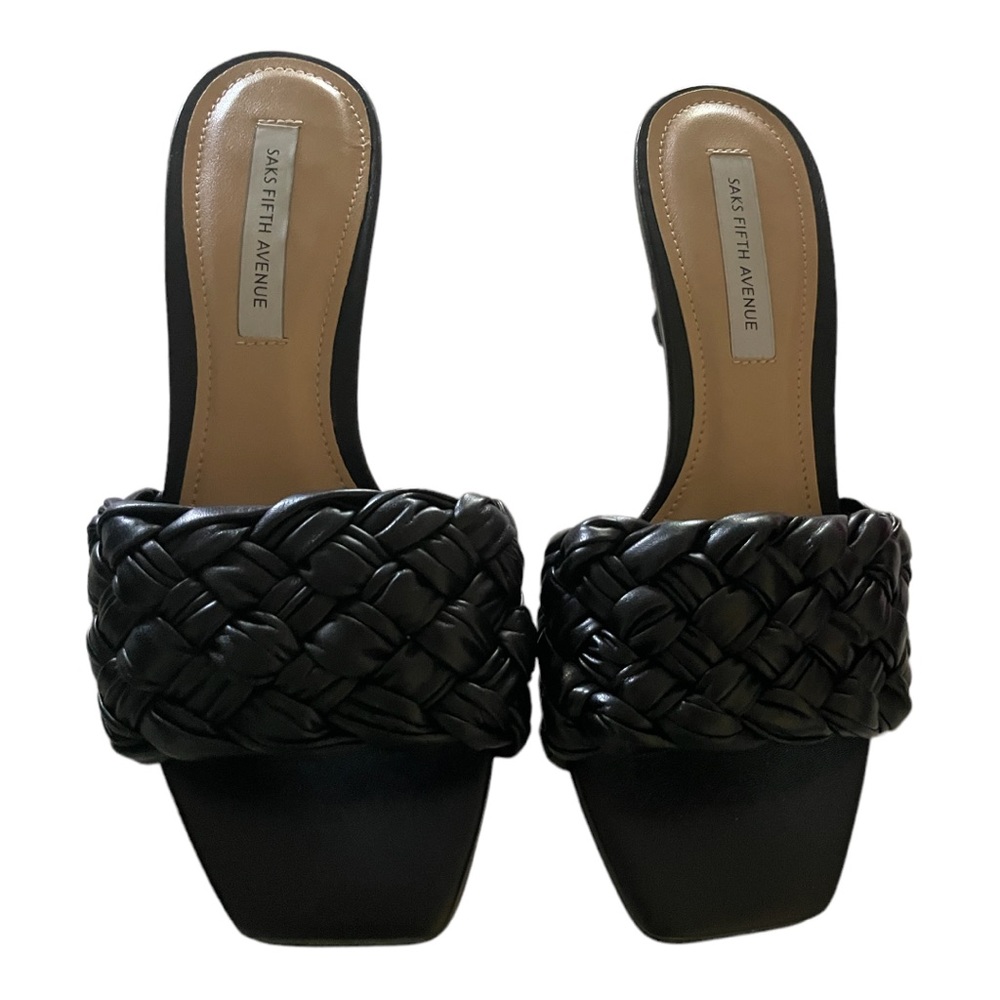 Saks Fifth Avenue Mule Sandals 5.5 New